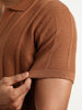 Urban Textured Polo T-Shirt