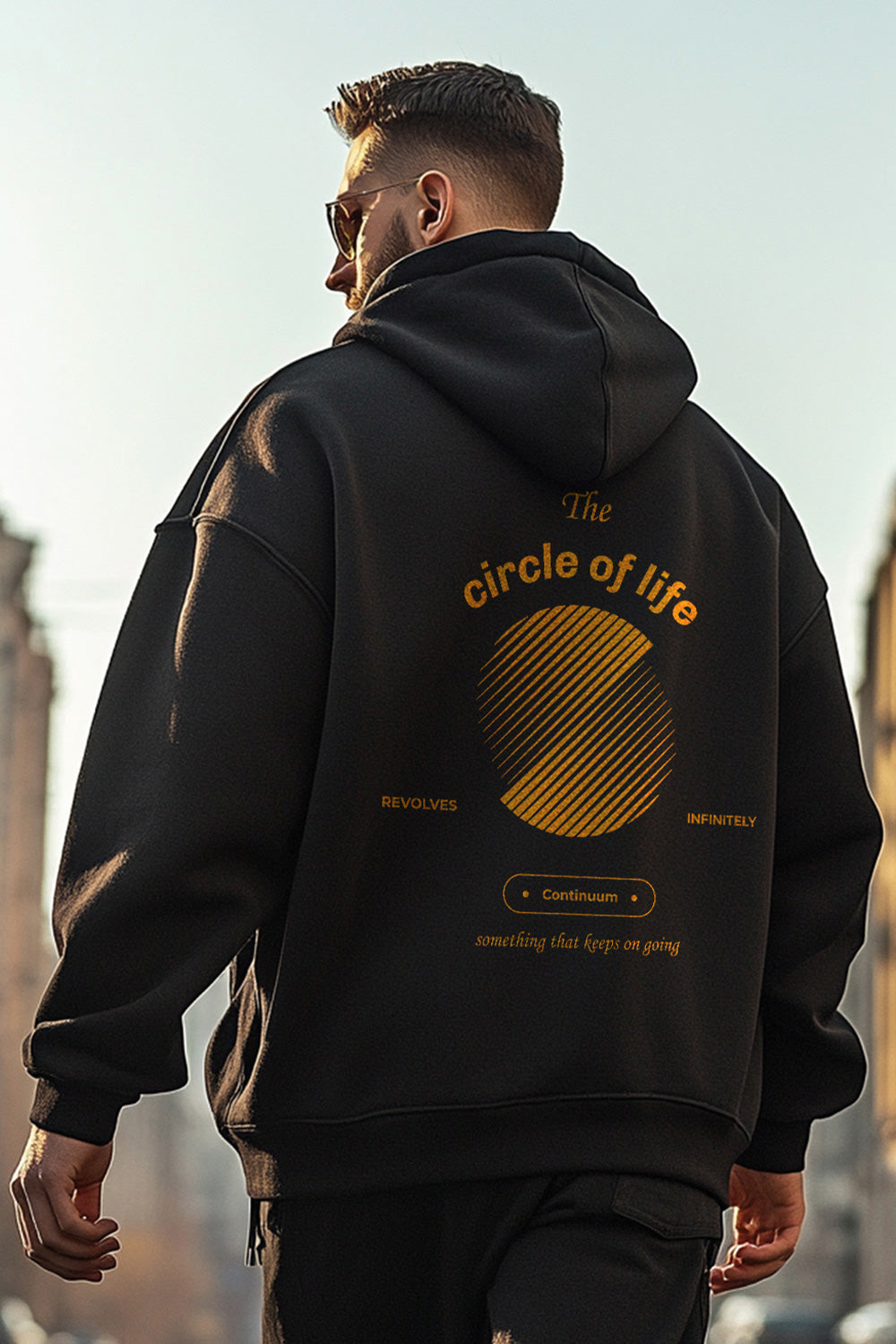 Circle of Life Oversized Hoodie