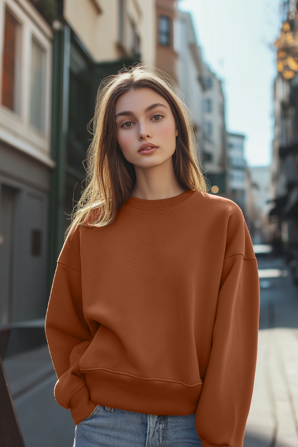 Boyfriend Fit Nobero Oversized Sweatshirt