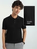 Multi Textured Polo T-Shirt