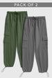 2-Pack Oversized Cargo Joggers