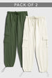 2-Pack Oversized Cargo Joggers