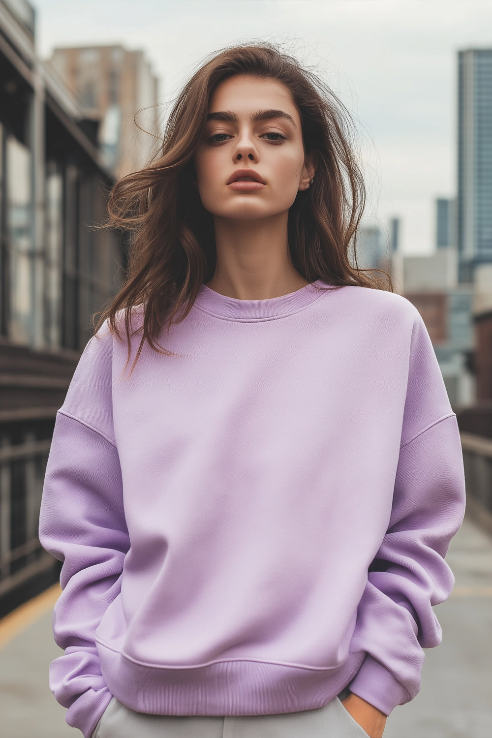 Boyfriend Fit Nobero Oversized Sweatshirt