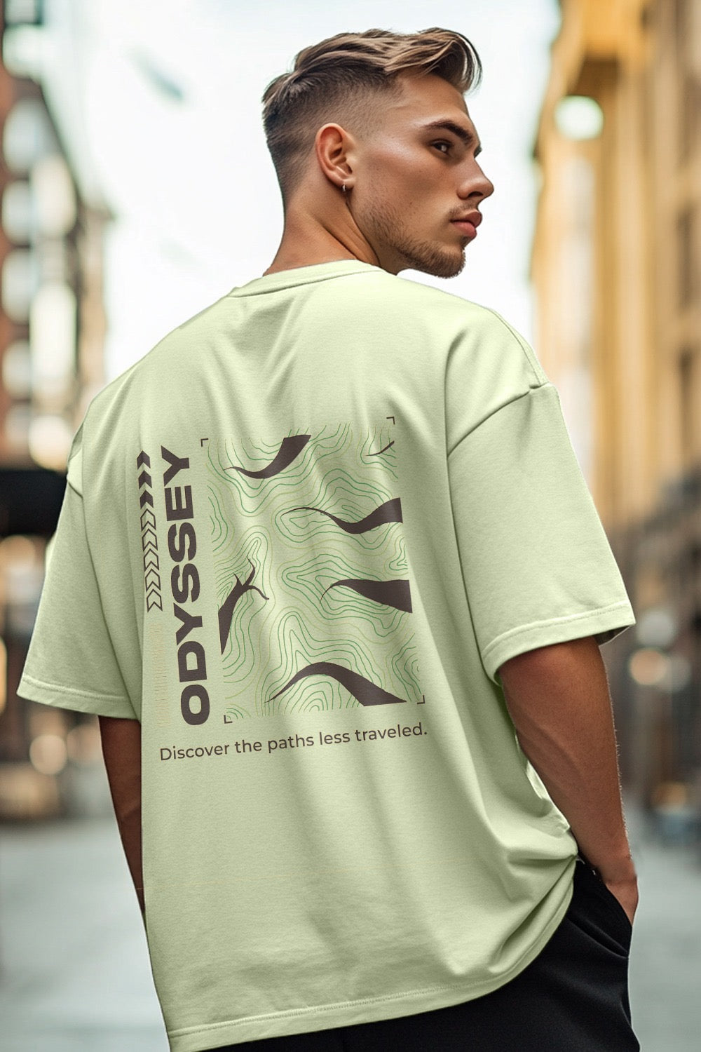 Paths Less Travelled Oversized T-Shirt