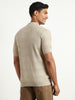 Oceanic Knit Textured Polo Shirts