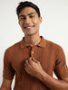 Oxford Textured Polo Shirts