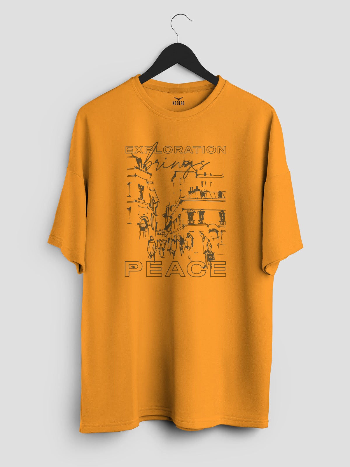 Exploring Peace Oversized T-Shirt