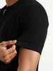 Urban Textured Polo T-Shirt