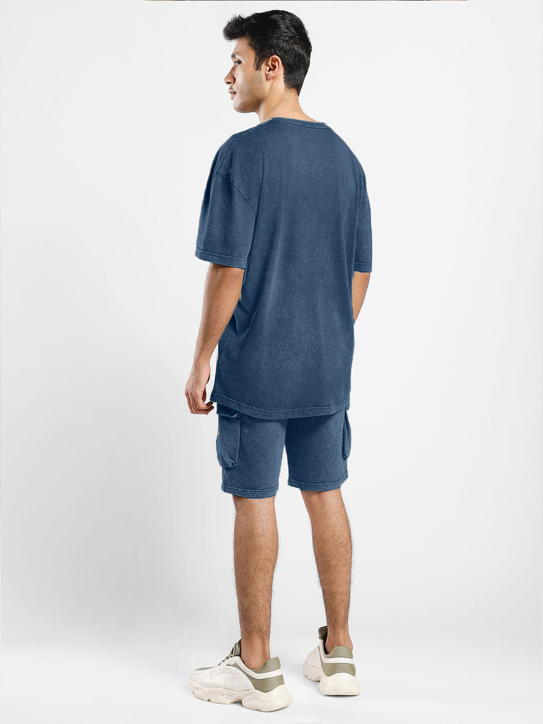 Oversized Cargo Shorts Co-ord