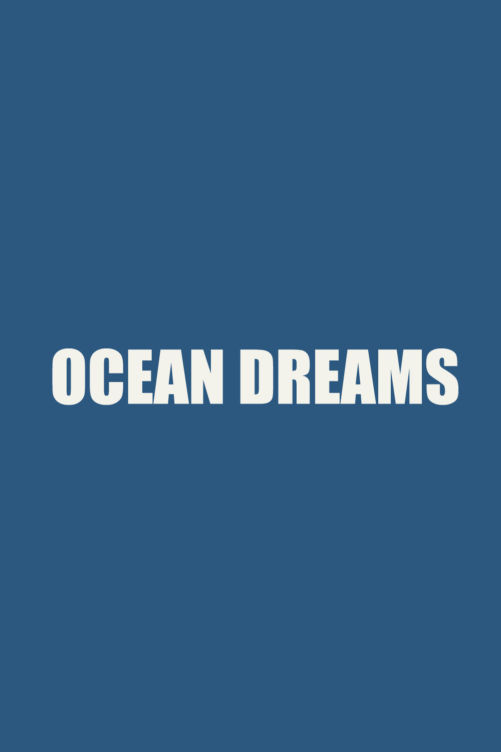 Ocean Dreams Oversized T-Shirt