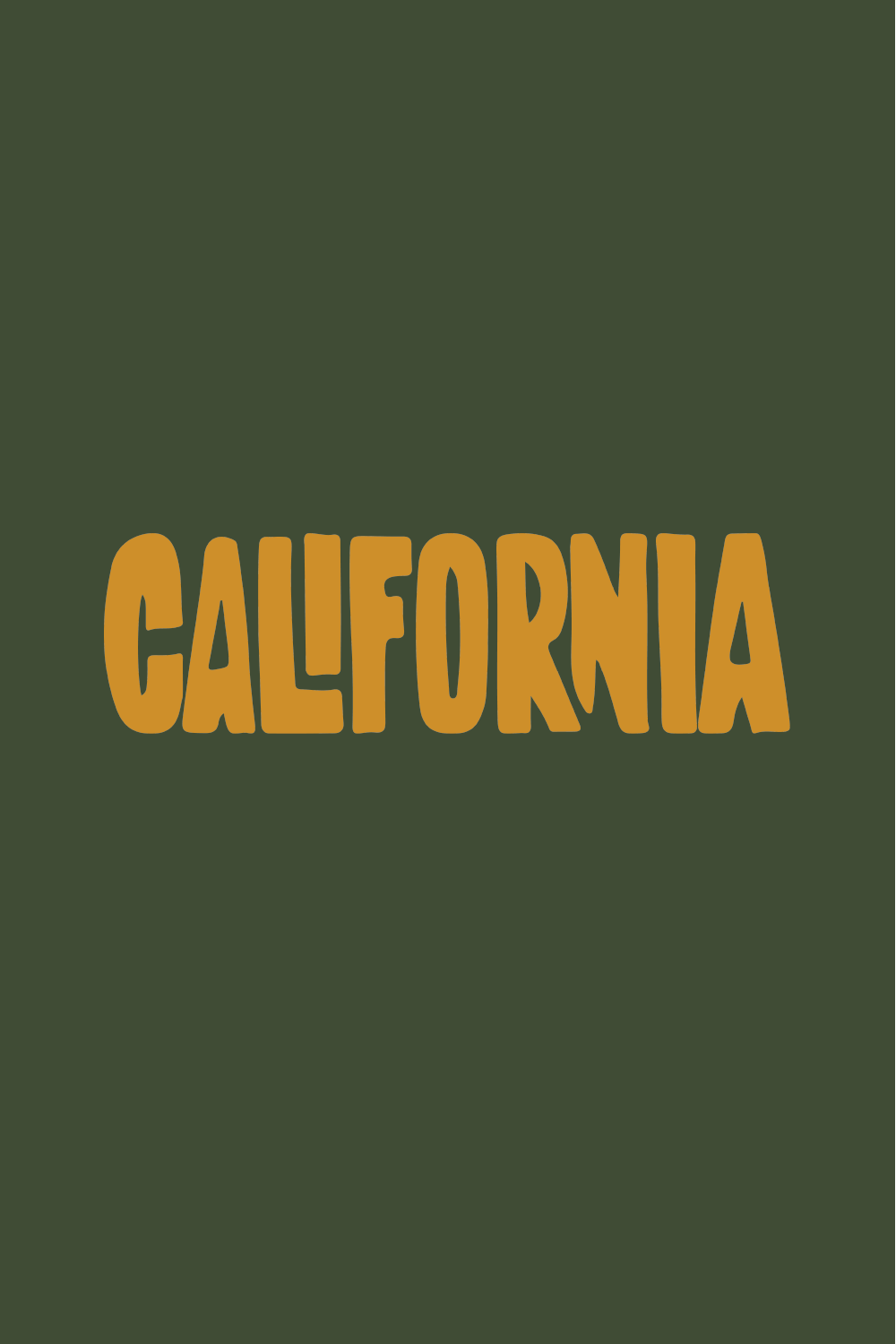 California Oversized T-Shirt