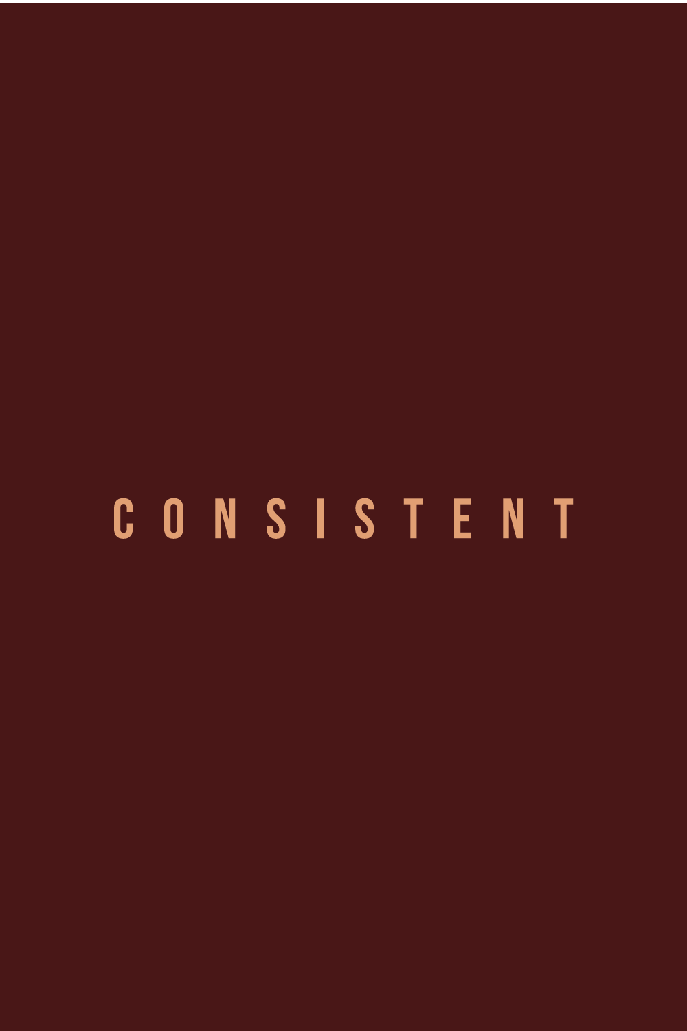 Stay Consistent Oversized T-Shirt