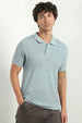 Multi Textured Polo T-Shirt