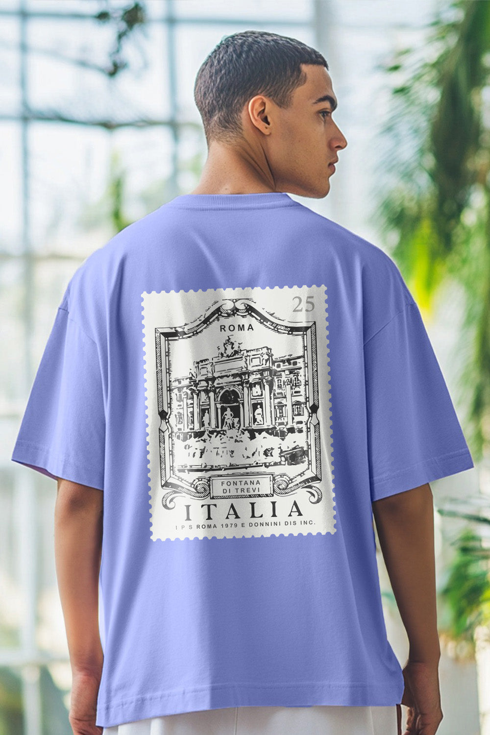 Rome Stamp Oversized T-Shirt