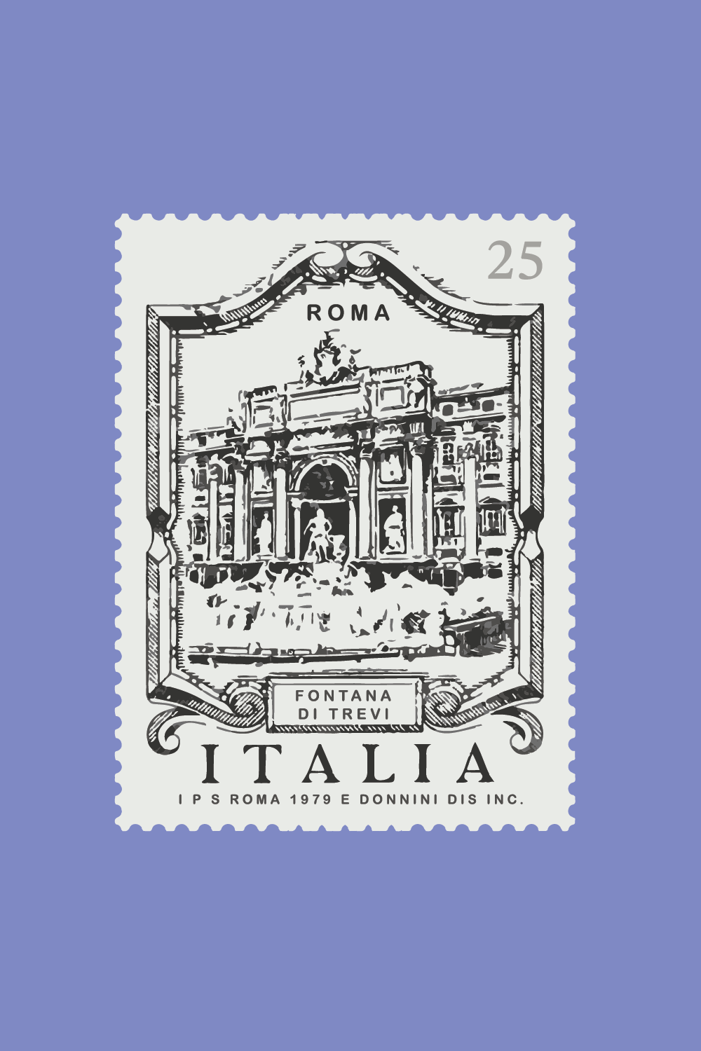 Rome Stamp Oversized T-Shirt