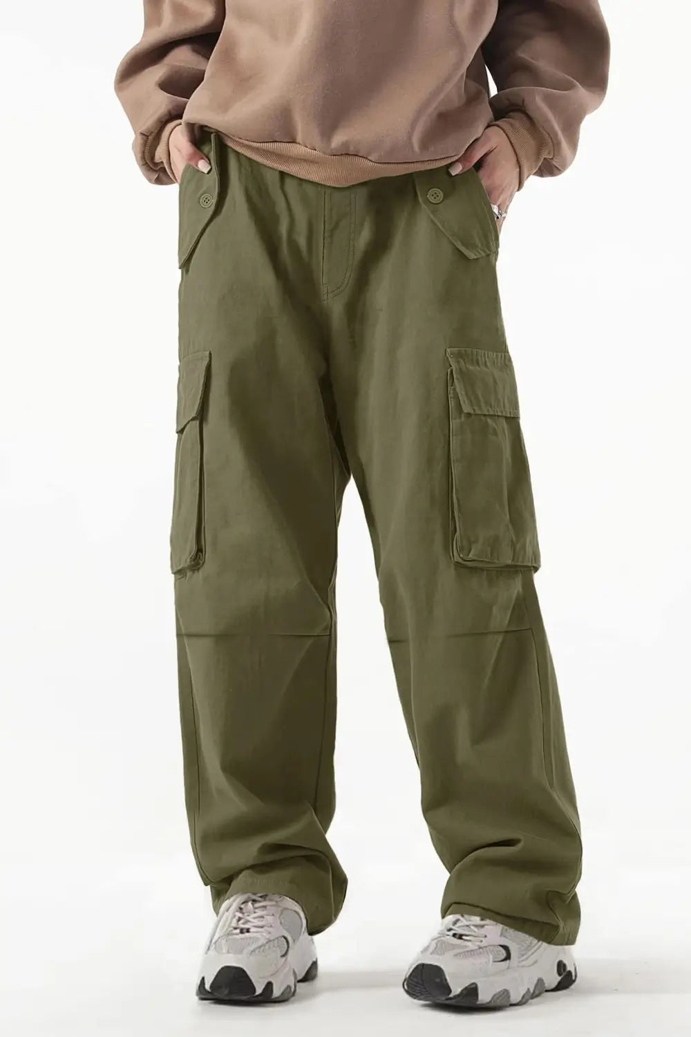 Nobero Baggy Fit Cargo Pants