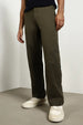 Straight Fit Zipper Woven Cargo Pants