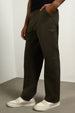 Straight Fit Zipper Woven Cargo Pants