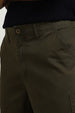 Straight Fit Zipper Woven Cargo Pants