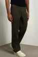 Straight Fit Zipper Woven Cargo Pants