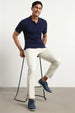 Oxford Textured Polo Shirts