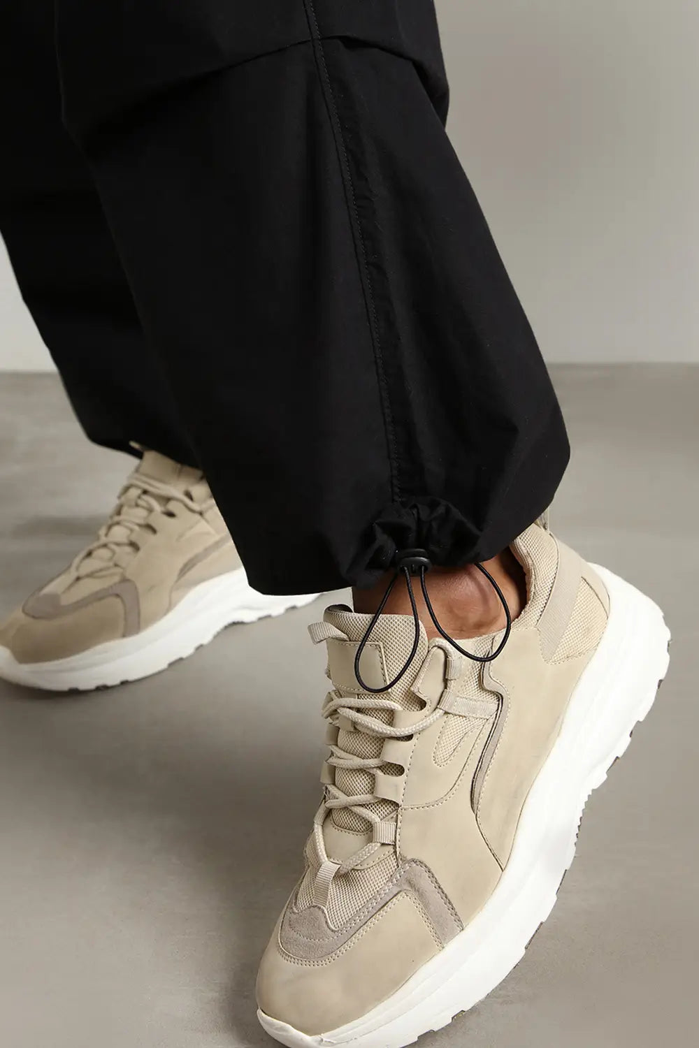 Oversized Parachute Cargo Pants