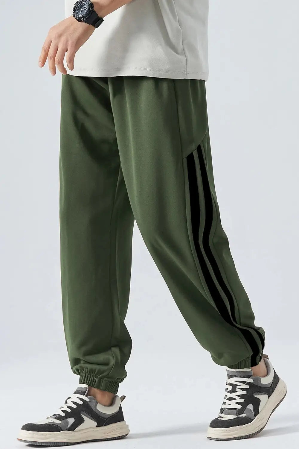 Oversized Side Striped Joggers