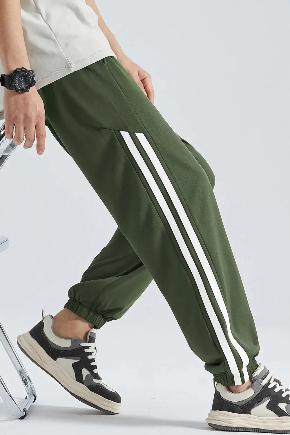 Oversized Side Striped Joggers