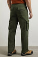 Classic Straight Fit Woven Cargo Pants