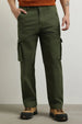 Classic Straight Fit Woven Cargo Pants