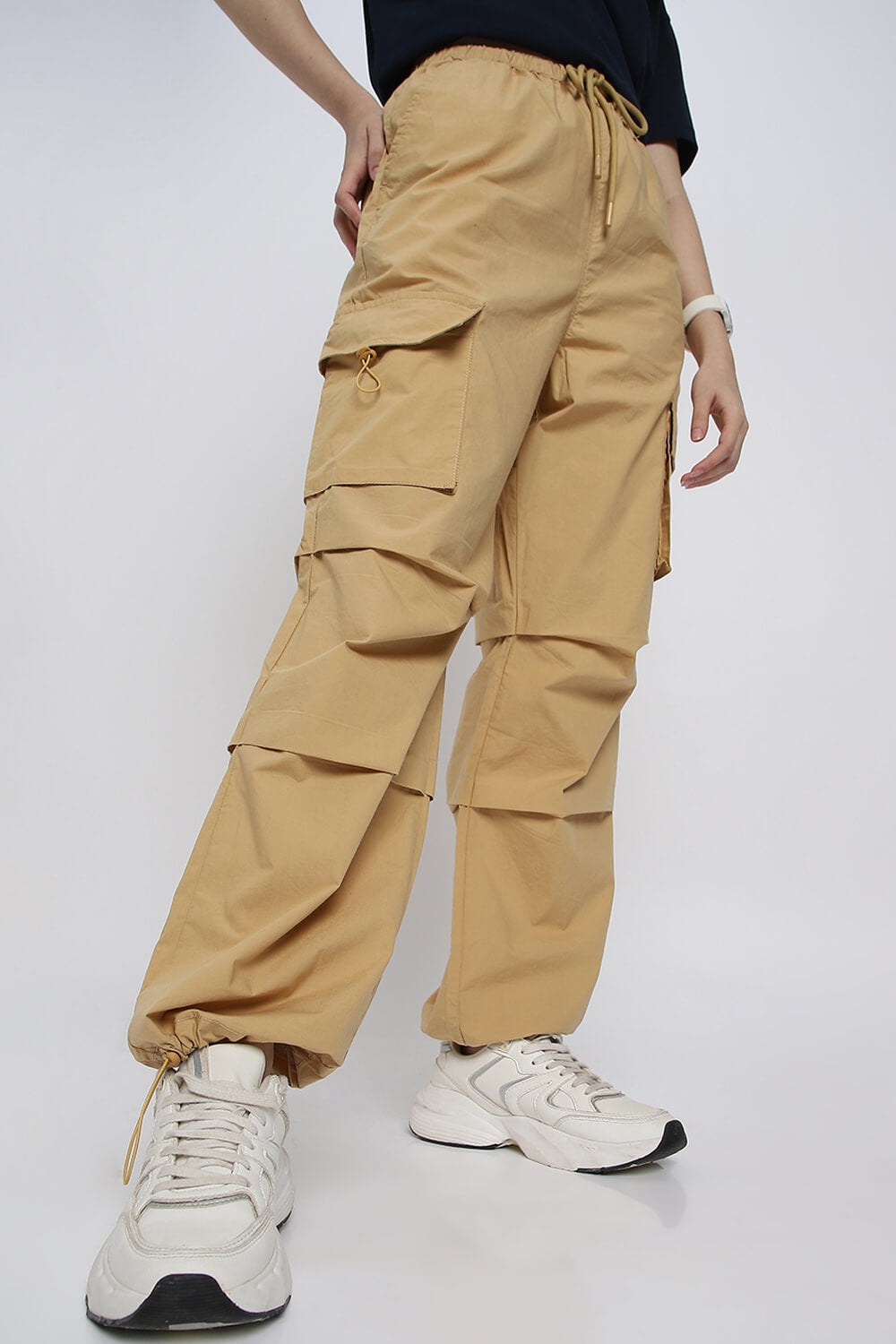 Women's Oversized Parachute Pants