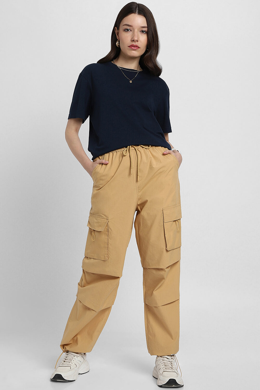 Women's Oversized Parachute Pants