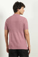 Multi Textured Polo T-Shirt