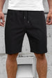 Black Zip Pocket Shorts