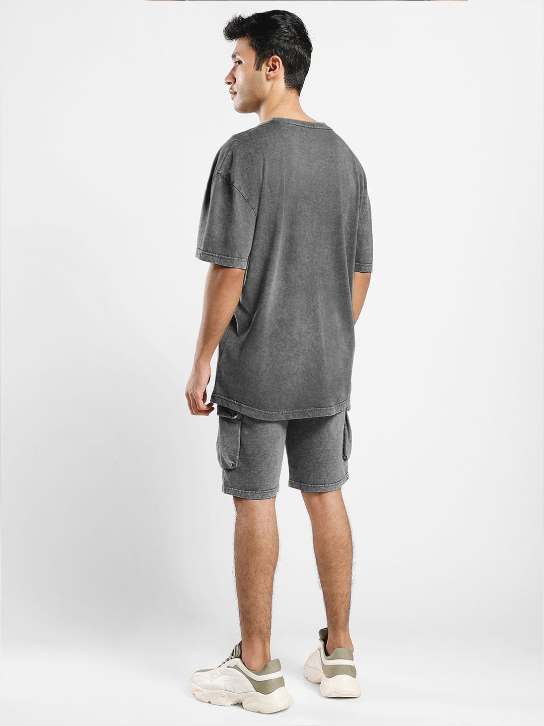 Oversized Cargo Shorts Co-ord