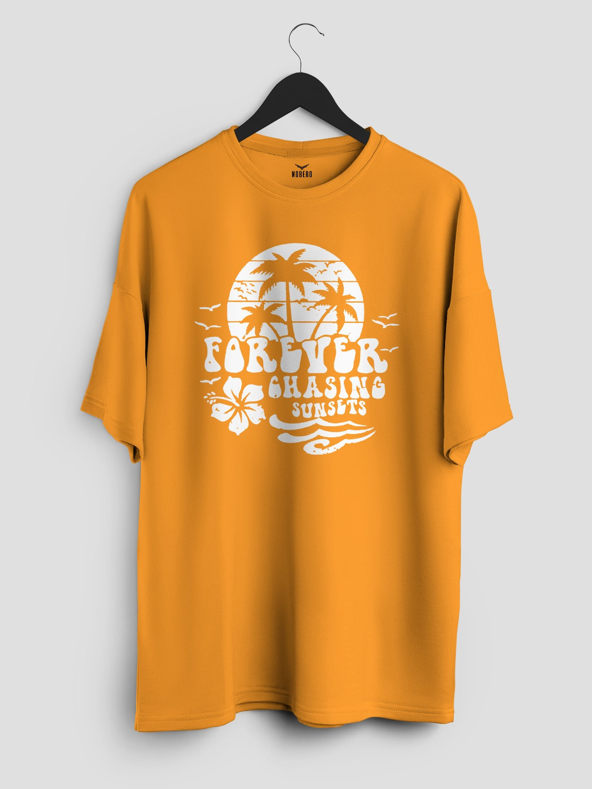 Oversized Forever Chasing Sunset T-Shirt