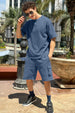 Oversized Cargo Shorts Co-ord