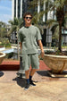 Oversized Cargo Shorts Co-ord