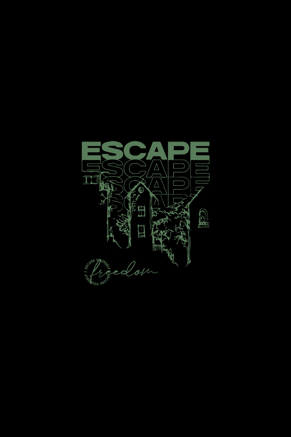 Escape Oversized Hoodie