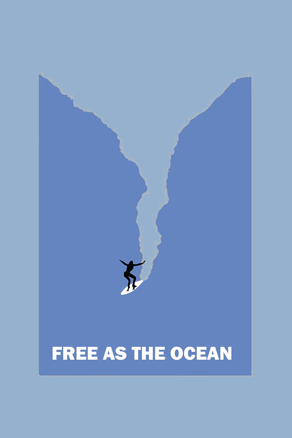 Free as the Ocean Oversized Sweatshirt