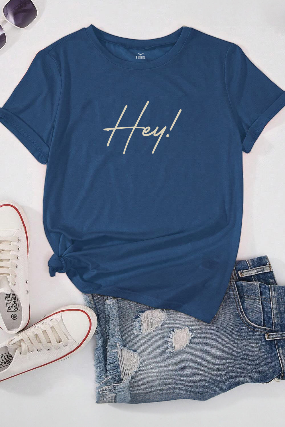 Boyfriend Hey Classic Fit T-Shirt