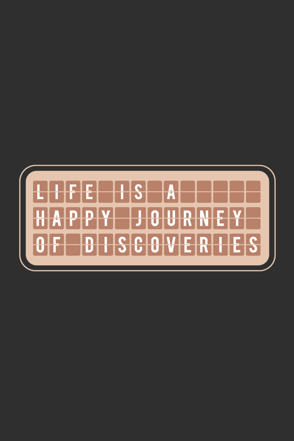 Life Is A Journey Classic Hoodie