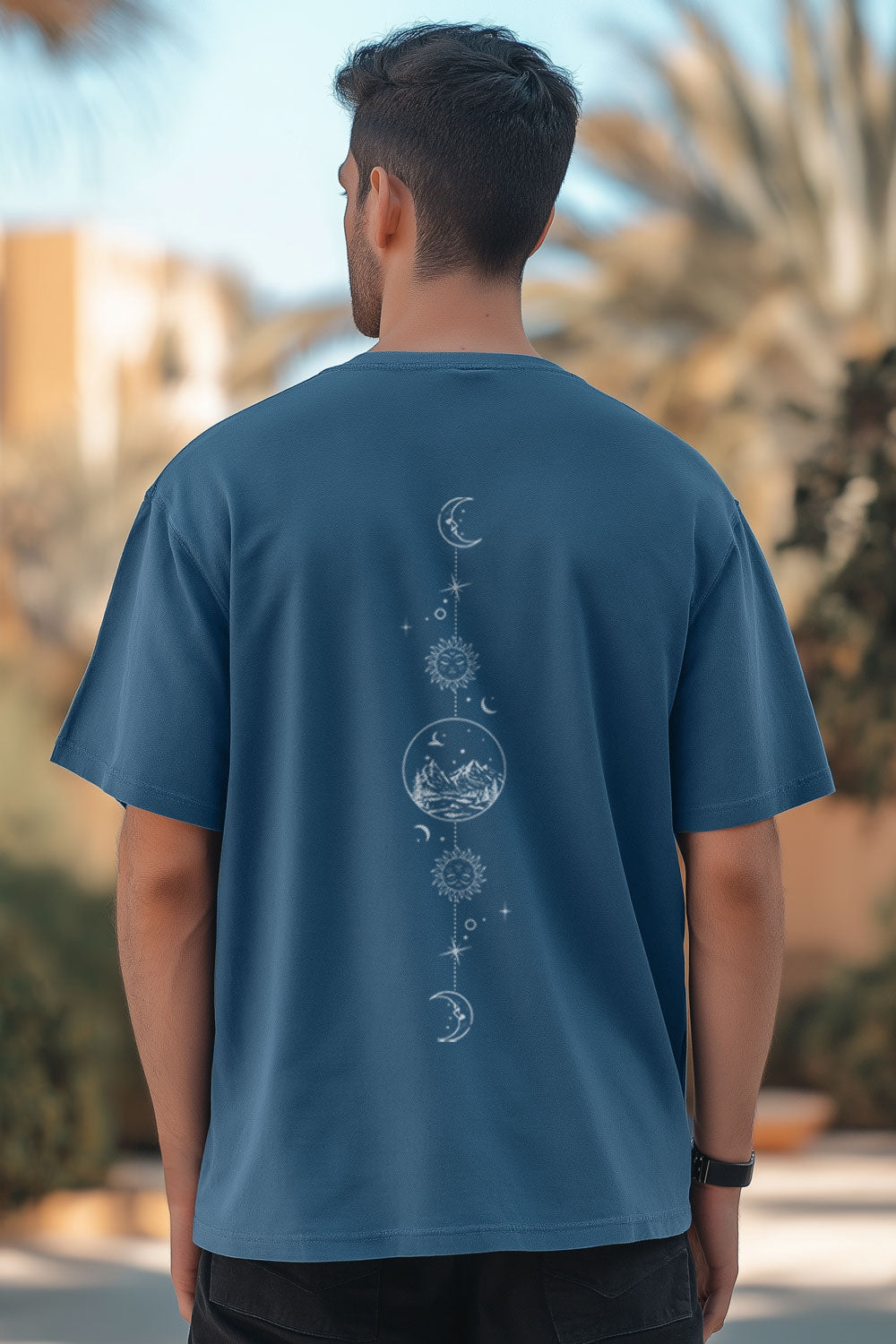 Lunar Echo Oversized T-Shirt