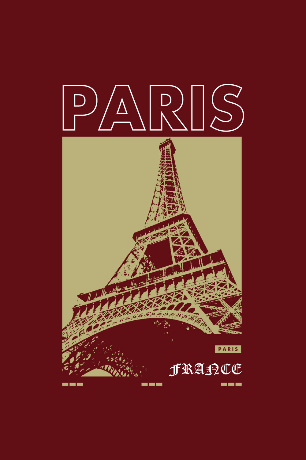 Paris Oversized T-Shirt