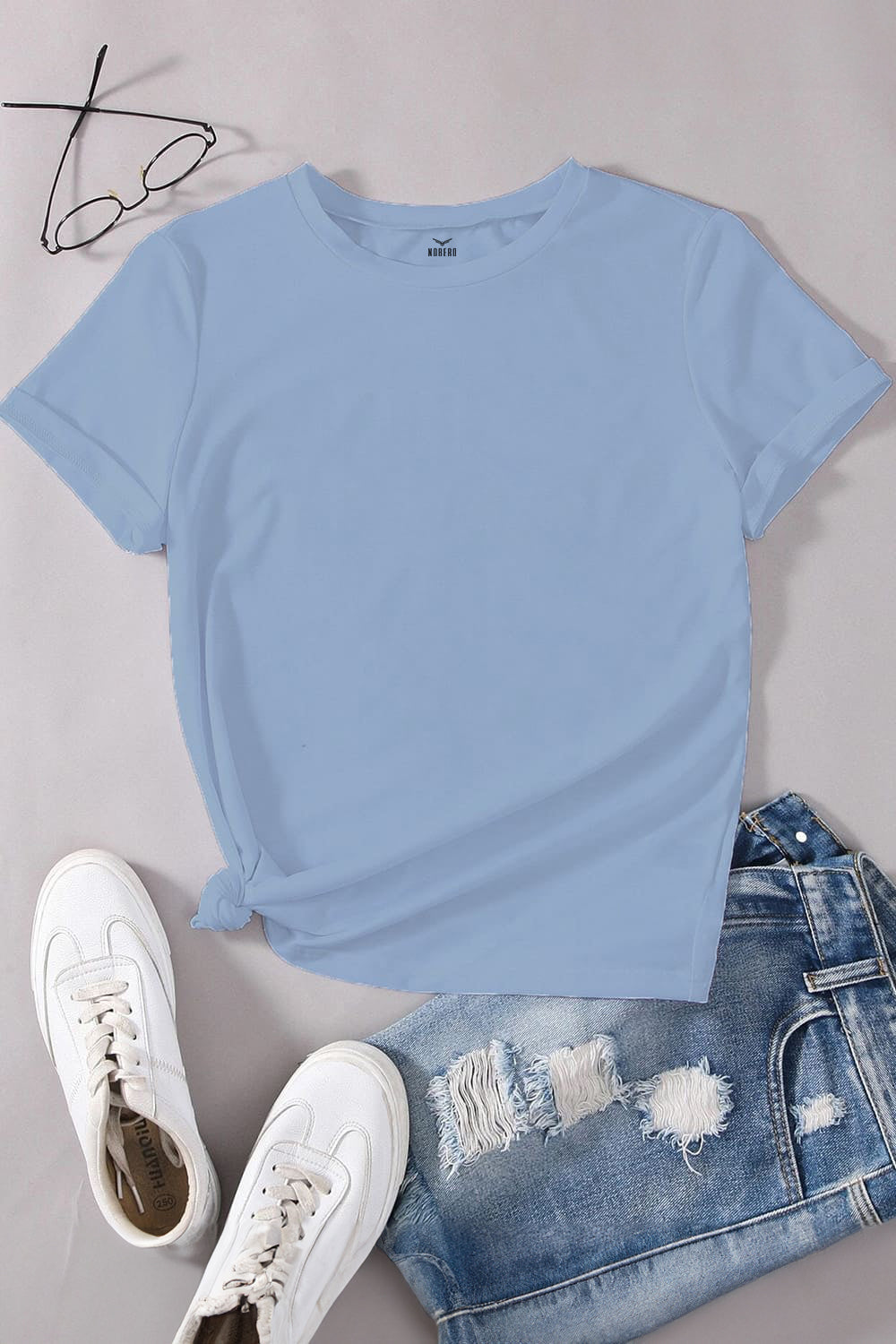 Boyfriend Fit Cotton T-Shirt