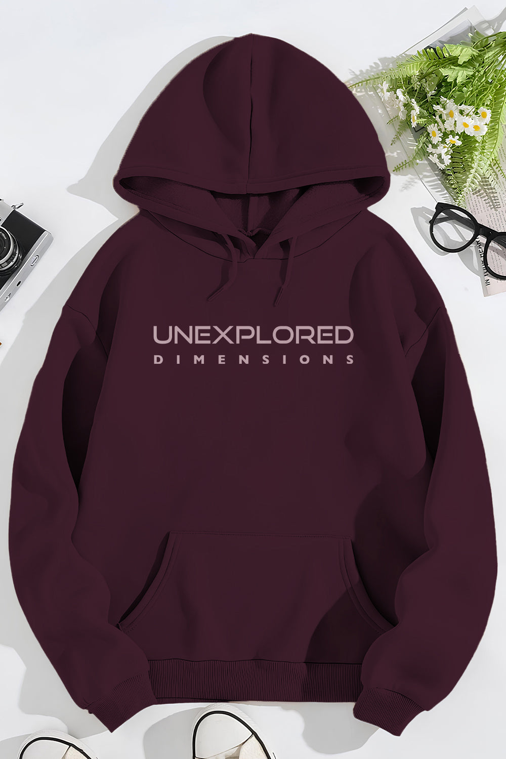 Boyfriend Fit Unexplored Classic Hoodie