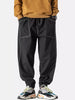 Oversized Contrast Stitch Owens Joggers